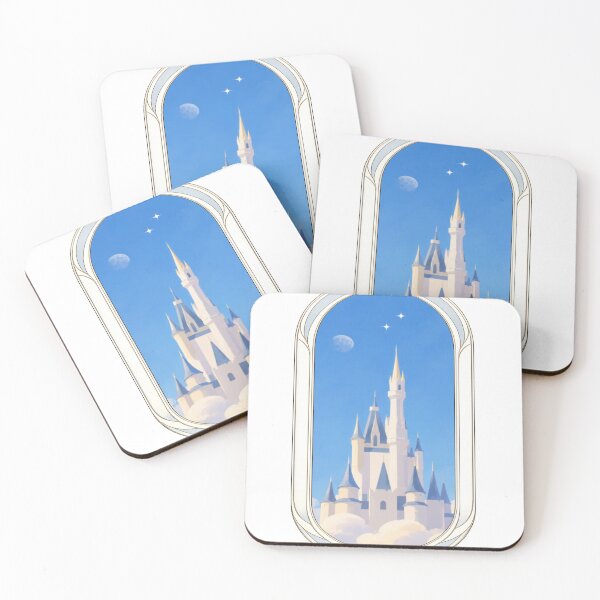 Item preview, Fantasy Castle in the Clouds Back Print | Luna Haven Celestial Window Shirt designed and sold by Luna Haven.