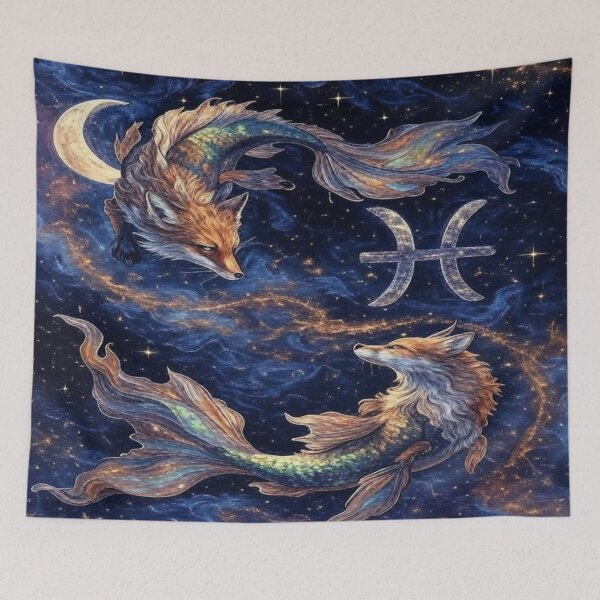 Item preview, Pisces - Zodiac Series designed and sold by FreedomFoxes.