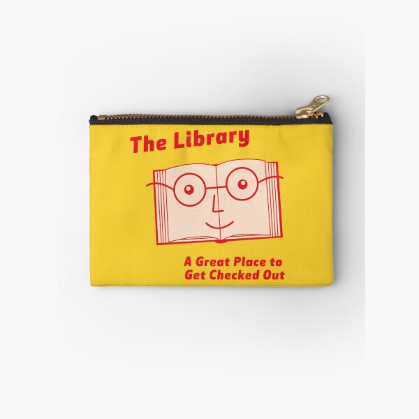 Item preview, the library is a great place to get checked out  designed and sold by miss madison creates.