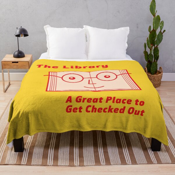Item preview, the library is a great place to get checked out designed and sold by miss madison creates.