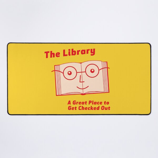 Item preview, the library is a great place to get checked out designed and sold by miss madison creates.