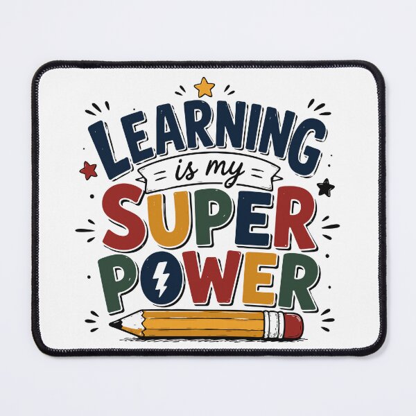Item preview, Learning Is My Superpower T-Shirt | Growth Mindset Student Teacher Shirt designed and sold by Sunday.Supply.