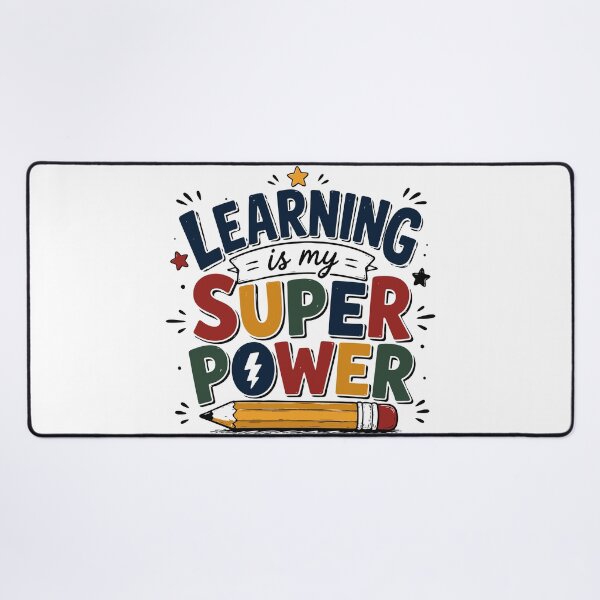 Item preview, Learning Is My Superpower T-Shirt | Growth Mindset Student Teacher Shirt designed and sold by Sunday.Supply.
