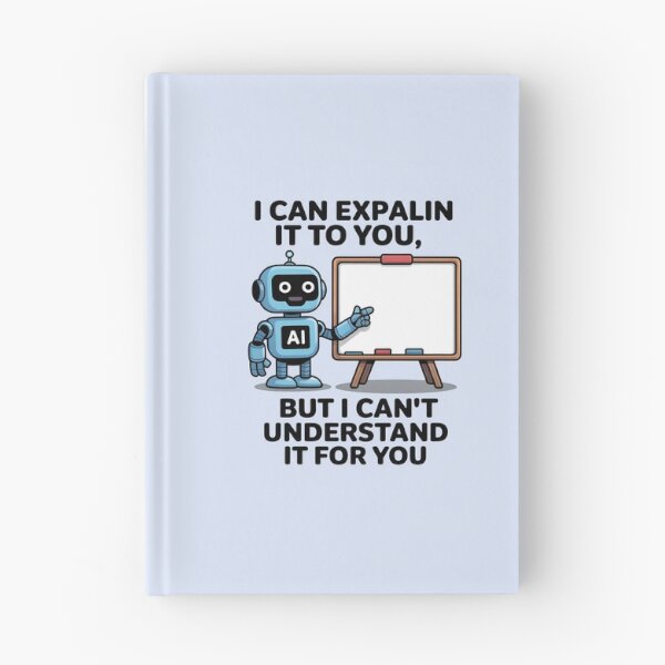 Item preview, I Can Explain It to You, But I Can’t Understand It for You – Funny AI Humor designed and sold by Jollys-ArtShop.