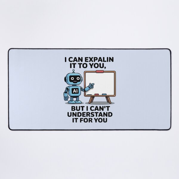 Item preview, I Can Explain It to You, But I Can’t Understand It for You – Funny AI Humor designed and sold by Jollys-ArtShop.