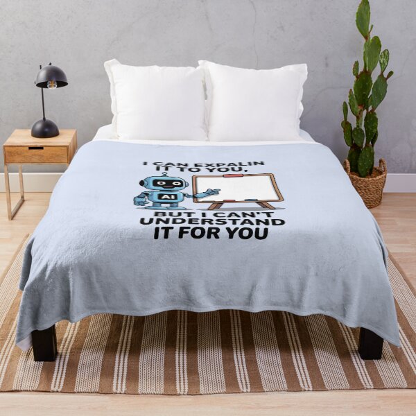 Item preview, I Can Explain It to You, But I Can’t Understand It for You – Funny AI Humor designed and sold by Jollys-ArtShop.
