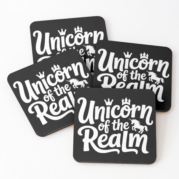 Item preview, Unicorn of the Realm designed and sold by theartfulaspie.