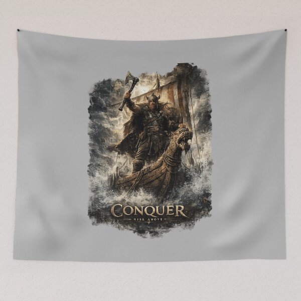 Item preview, Conquer -Viking Warrior – Rise Above designed and sold by Rise Above.