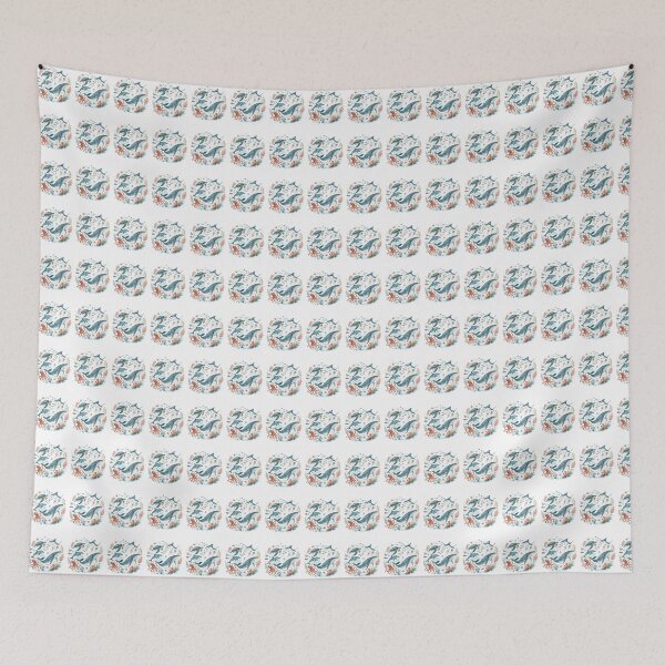 Item preview, Retro Vintage Ocean Watercolor Sea Life designed and sold by Moizento.