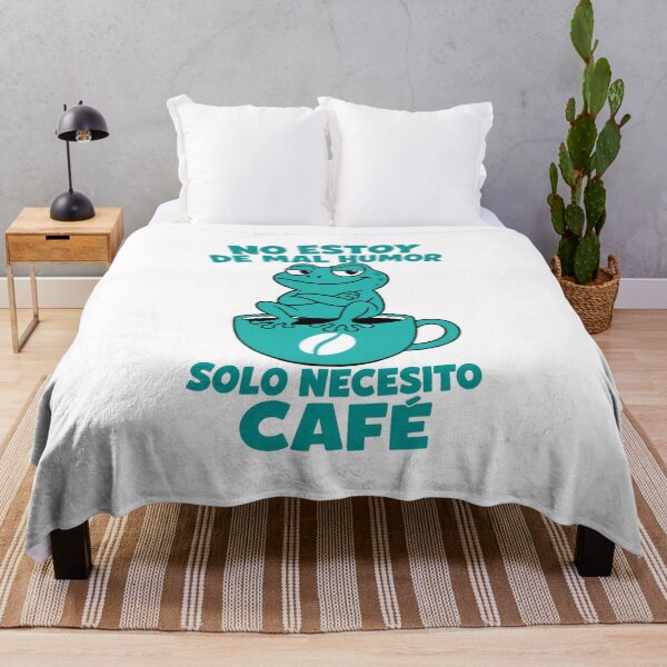 Aperçu de l'œuvre Rana Café Mal Humour Frase créée et vendue par NullSpacePrints.