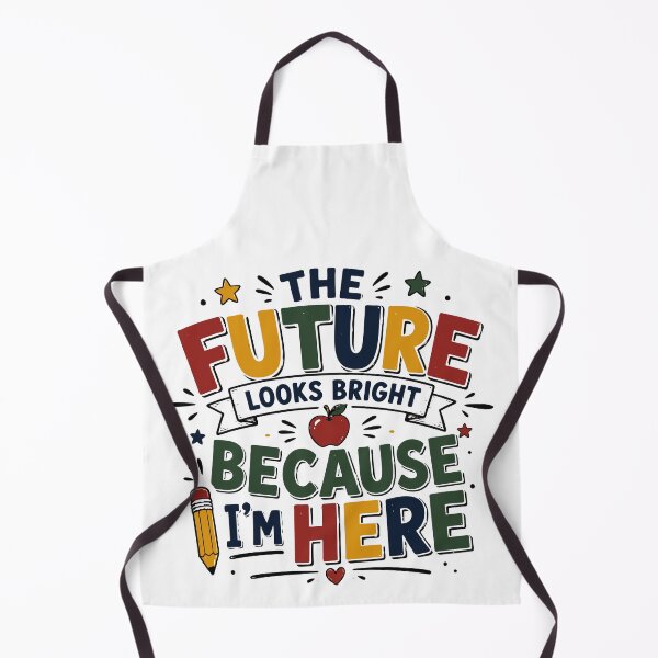 Item preview, The Future Looks Bright Because I’m Here T-Shirt | Positive Back to School Shirt designed and sold by Sunday.Supply.