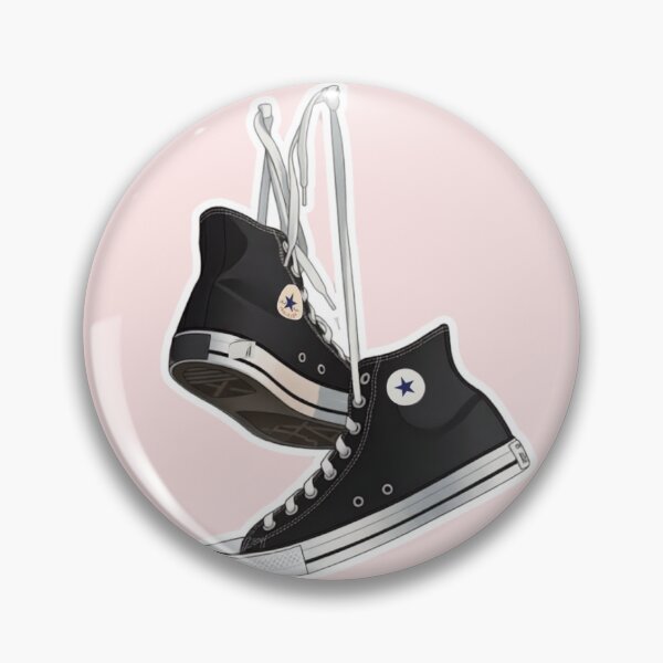 Item preview, Vintage Black High Top Canvas Sneakers designed and sold by junkyartist.