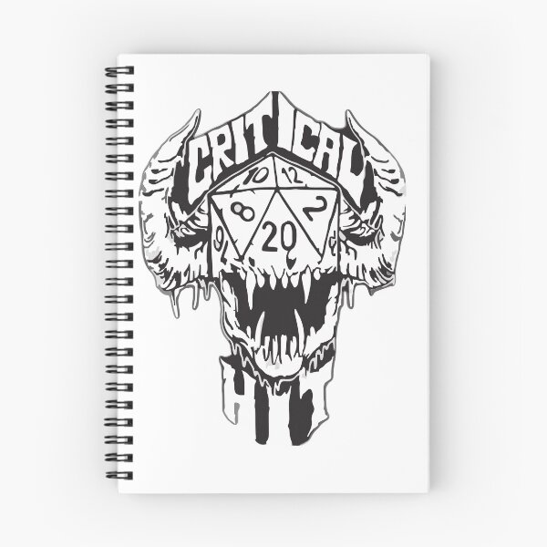 Item preview, Critical Hit Demon Skull Dark Fantasy Gaming Artwork designed and sold by DawnColony.