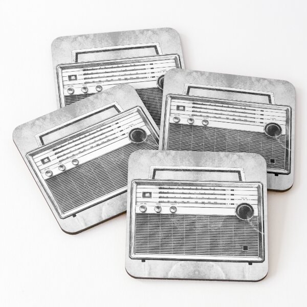 Item preview, Vintage Portable Transistor Radio Shortwave Tuning Dial designed and sold by Ghoul Enterprises.