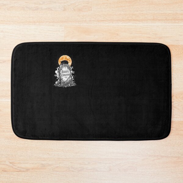 Item preview, Grave Concerns — Black Cat Tombstone Gothic Halloween Shirt designed and sold by Uglyandcute.