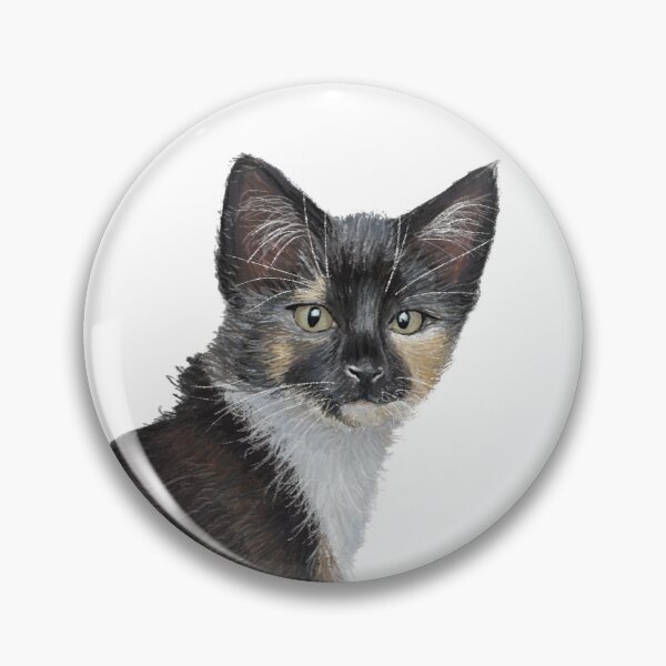 Item preview, Tortoiseshell kitten cat stickers  designed and sold by SorceressApprentice.