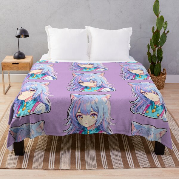 Item preview, Hikari – Starlight Whisper | Kawaii Cat Girl Anime Art designed and sold by bella-rosa87.