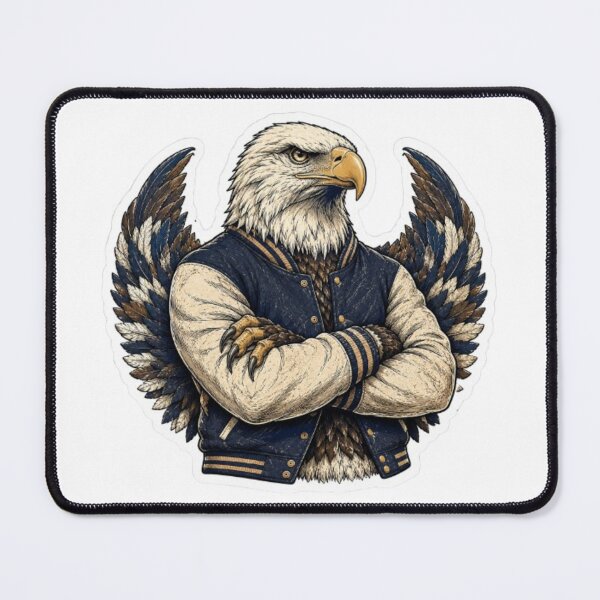 Item preview, Vintage Varsity Bald Eagle designed and sold by Snurly.