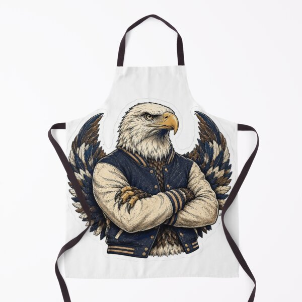 Item preview, Vintage Varsity Bald Eagle designed and sold by Snurly.