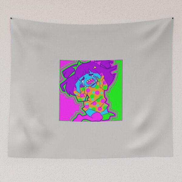 Item preview, Crying Monster Girl Neon Decora designed and sold by Gamaza-Eggs.