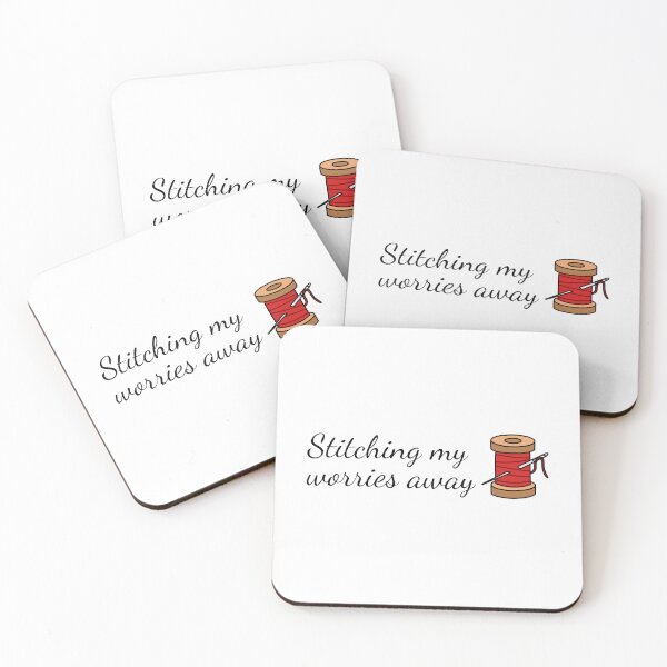 Item preview, Stitching My Worries Away designed and sold by SlimyFish.