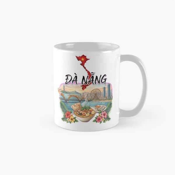 Item preview, Da Nang Vietnam City Skyline Dragon Bridge designed and sold by Danh Style.