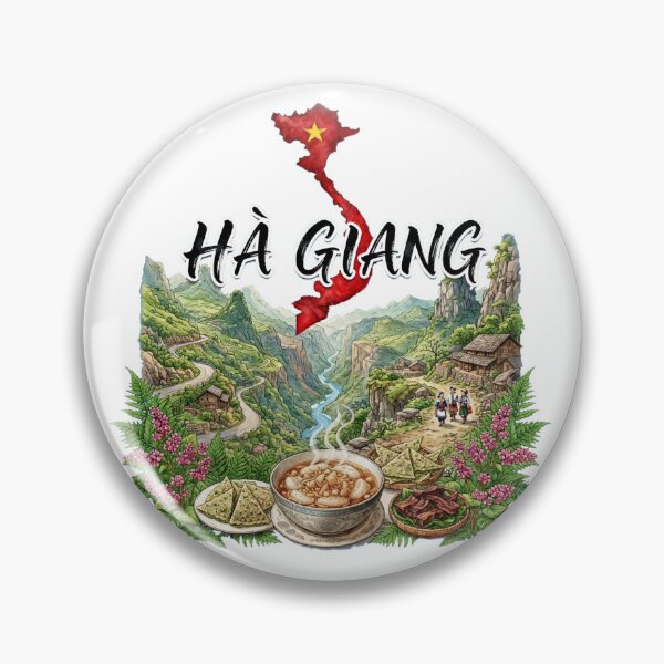 Artikelvorschau, Ha Giang Schleife, Gebirgspass in Vietnam entworfen und verkauft von Danh Style.