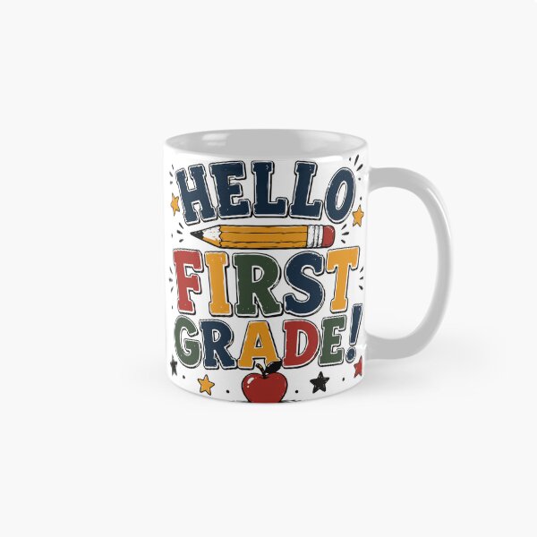 Item preview, Hello First Grade T-Shirt | First Day of 1st Grade Back to School Shirt designed and sold by Sunday.Supply.