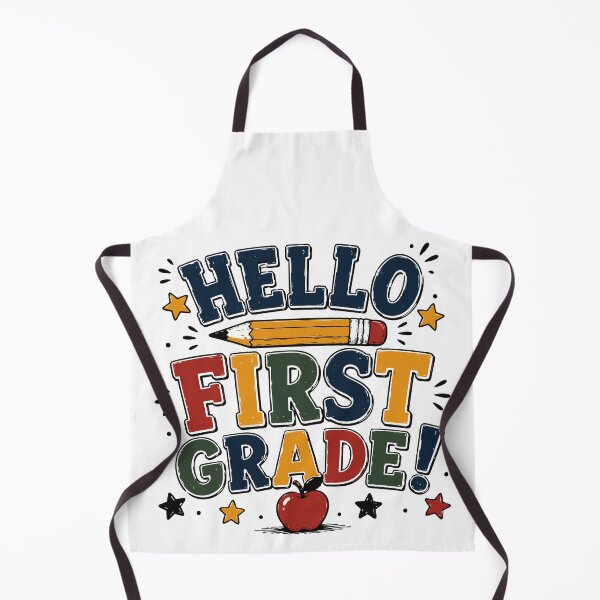 Item preview, Hello First Grade T-Shirt | First Day of 1st Grade Back to School Shirt designed and sold by Sunday.Supply.