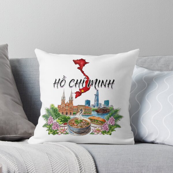 Item preview, Ho Chi Minh City Vietnam Saigon Skyline designed and sold by Danh Style.