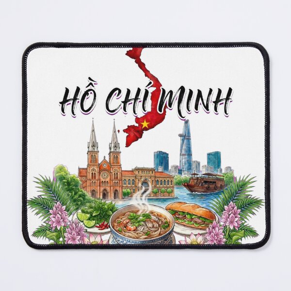 Item preview, Ho Chi Minh City Vietnam Saigon Skyline designed and sold by Danh Style.