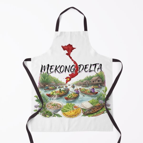 Item preview, Mekong Delta Vietnam River Floating Market designed and sold by Danh Style.