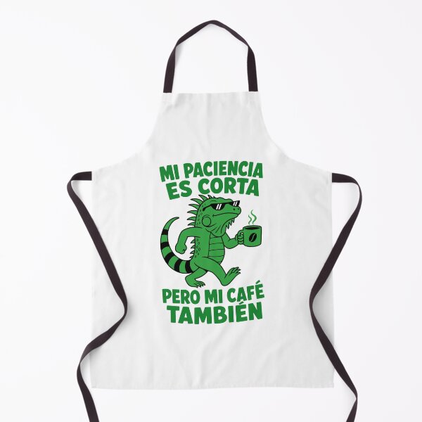 Item preview, Iguana Cafe Paciencia Corta Frase designed and sold by NullSpacePrints.