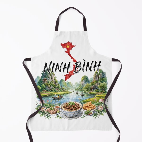 Item preview, Ninh Binh Vietnam Limestone Mountains River Boat designed and sold by Danh Style.