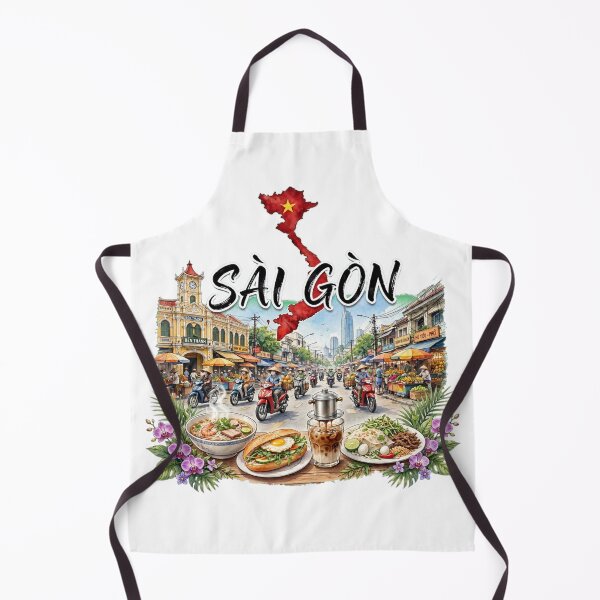 Item preview, Saigon Vietnam Ben Thanh Market Scooter Traffic designed and sold by Danh Style.