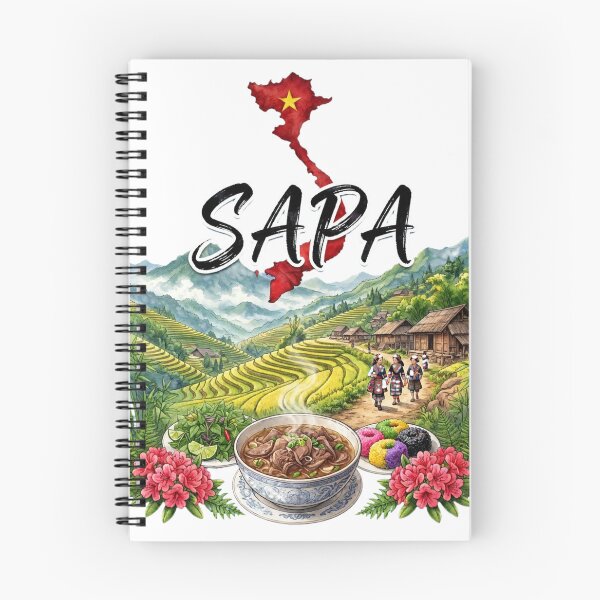 Item preview, Sapa Vietnam Rice Terraces Mountain Landscape designed and sold by Danh Style.