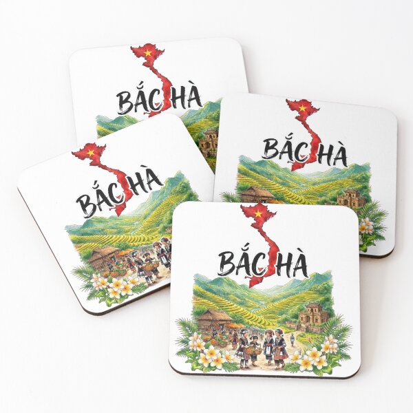 Item preview, Bac Ha Vietnam Market Rice Terraces Mountain designed and sold by Danh Style.