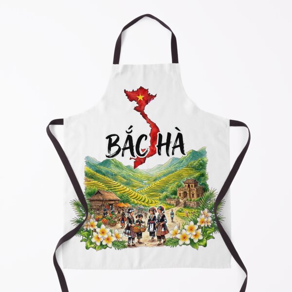 Item preview, Bac Ha Vietnam Market Rice Terraces Mountain designed and sold by Danh Style.