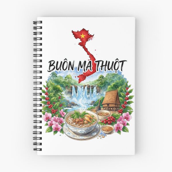 Item preview, Buon Ma Thuot Vietnam Coffee Capital Central Highlands designed and sold by Danh Style.