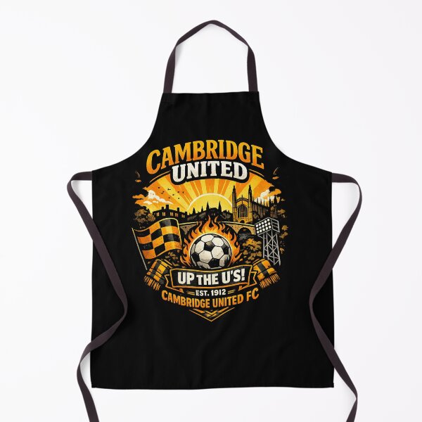 Item preview, Cambridge United – Up The U's! | Retro Football Fan T-Shirt Design designed and sold by GarnerSupplyCo.