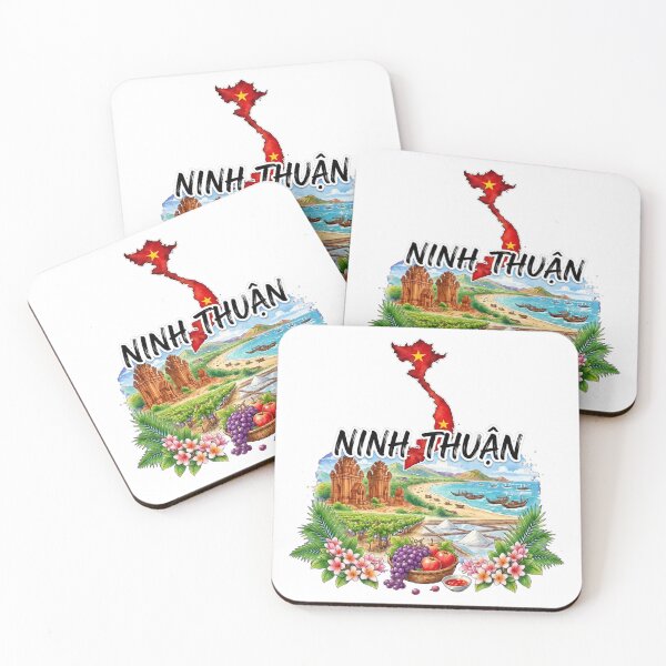 Item preview, Ninh Thuan Vietnam Cham Towers Vineyard Beach designed and sold by Danh Style.