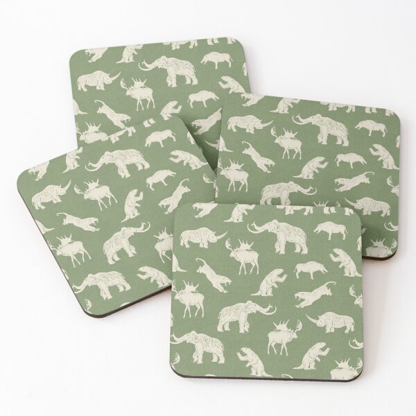 Item preview, Extinct Prehistoric Animals in Green designed and sold by somecallmebeth.