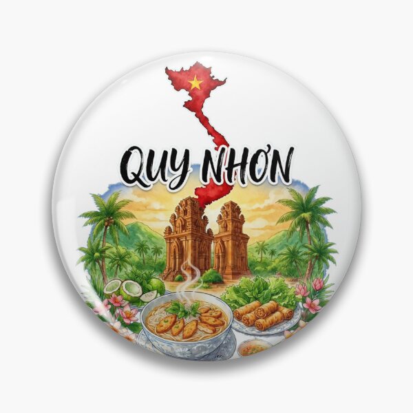 Item preview, Quy Nhon Vietnam Cham Towers Beach Local Food designed and sold by Danh Style.