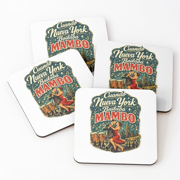 Item preview, Cuando Nueva York Bailaba Mambo – Vintage NYC Mambo Dance Design designed and sold by Past in Threads.