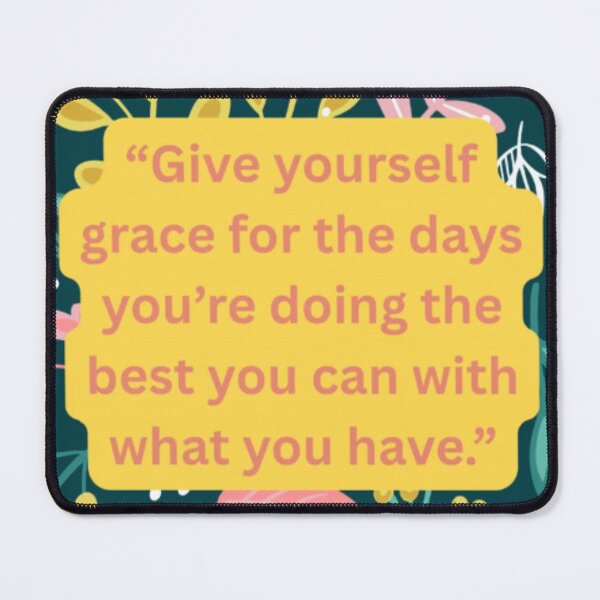 Item preview, Grace Quote On Bold Botanical designed and sold by AccessoriesareNecessities.