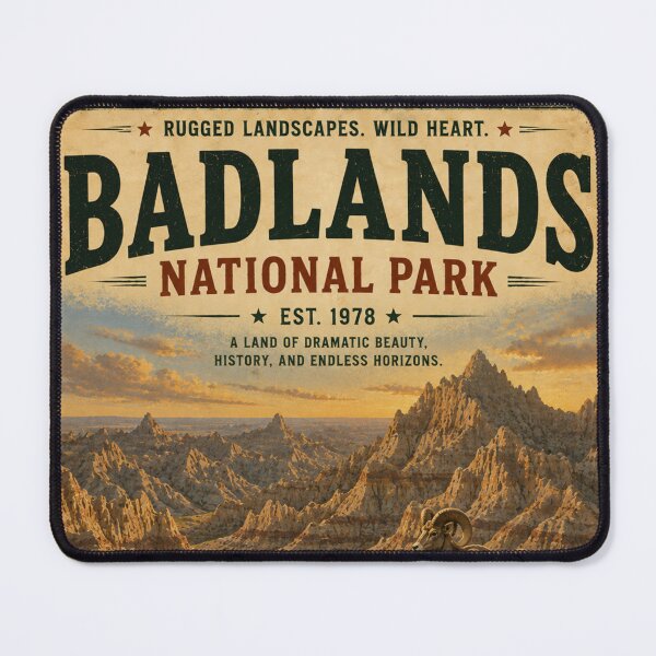 Item preview, Badlands National Park designed and sold by SlanPOD.