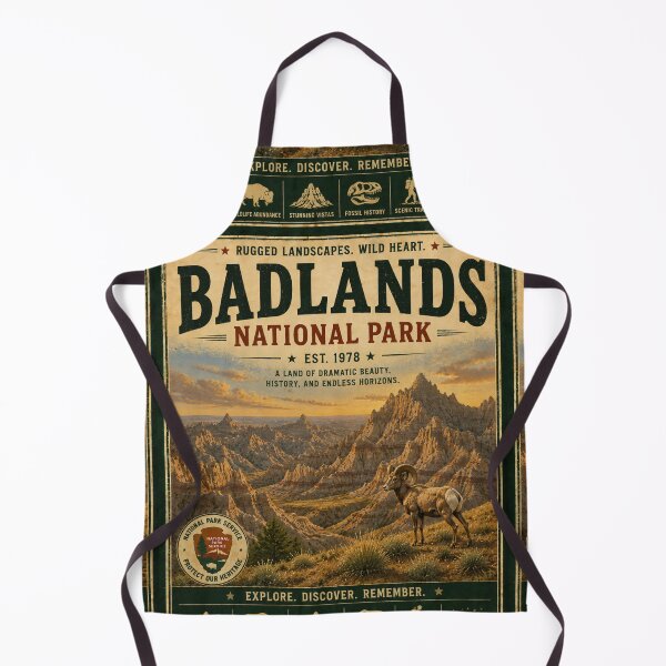 Item preview, Badlands National Park designed and sold by SlanPOD.
