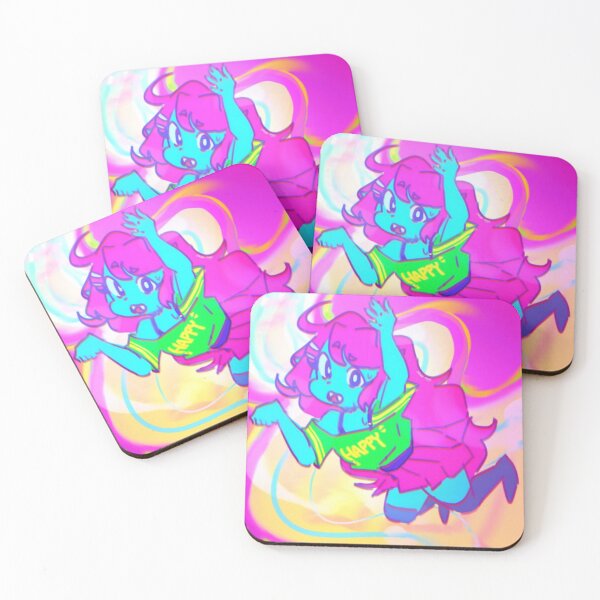 Item preview, Happy Psychedelic Monster Girl designed and sold by Gamaza-Eggs.