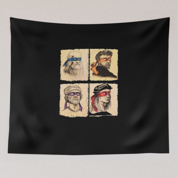 Item preview, Renaissance Ninja Artist – Funny Classic Art Parody Vintage  designed and sold by Gbriel3.