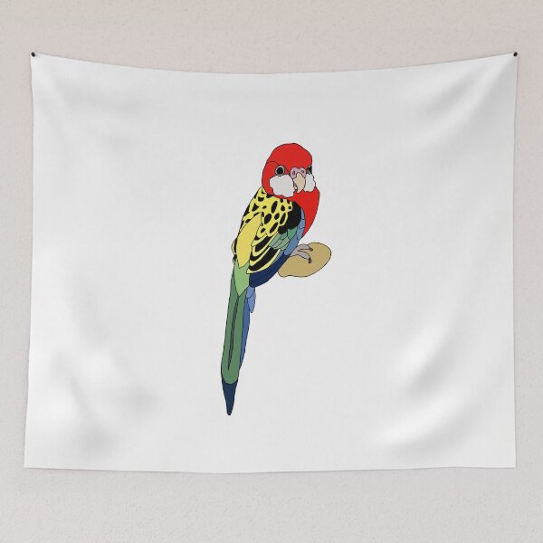 Item preview, Eastern Rosella designed and sold by nolessjess.
